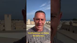 Conferencias en Italia de este mes [upl. by Thrasher]