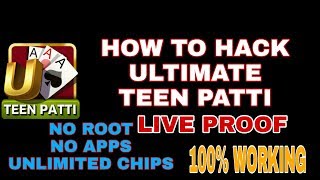 Part  1  How To Hack ultimate teen Patti  no root  How Do It [upl. by Eddra]