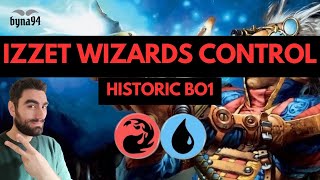 IZZET WIZARDS CONTROL Historic Bo1 mtgarena mtgita mtg [upl. by Nesilla624]