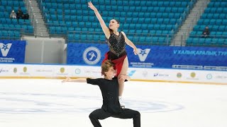 Oona Brown amp Gage Brown  Denis Ten Memorial 2024 FD【Baba ORiley】 [upl. by Ames]