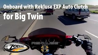 Onboard With Rekluse EXP AutoClutch for BigTwin [upl. by Ariait]