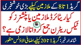 Income Tax Return for Pensioners in Pakistan  Allowances for Govt Employees  StepbyStep Guide [upl. by Jeraldine]