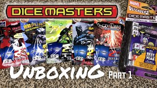 Dice Masters Haul  Unboxing Part 1 [upl. by God]