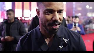 Michael B Jordan Interview [upl. by Rondi]