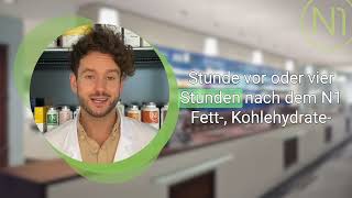 N1 Fett Zucker amp Kohlenhydrate Blocker Tabletten  Abnehmen mit dem Medizinprodukt von N1 [upl. by Steck]