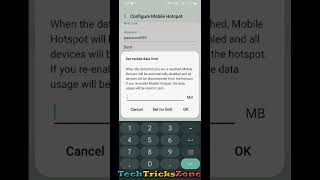 Set Mobile Hotspot Sharing Data Limit to Save Data and Mobile battery [upl. by Drehcir]