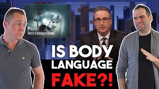 Body Language Expert Reacts to John Oliver quotLie Detection is Fakequot Claim Ft Chase Hughes [upl. by Annawd]