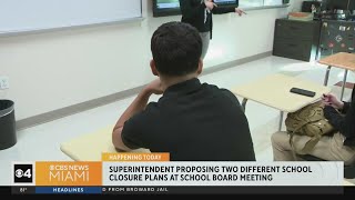 School closings back on agenda for Broward school board [upl. by Divaj]