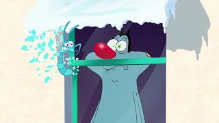 Oggy and the Cockroaches  Cold snap SEASON 4 BEST CARTOON COLLECTION  New Episodes in HD [upl. by Nnalyrehc111]