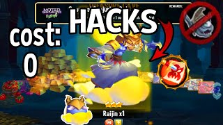 Monster Legends BUG to get RAIJIN Treasure Cave 2024  Miniminos Bounty Hunt LifeHacks Trick Pattern [upl. by Agnesse]