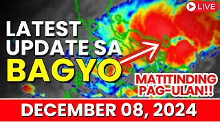 Latest Update Sa Bagyo December 08 2024  Low Pressure Area in the Philippines Today Update [upl. by Rennoc]