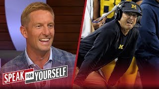 Joel Klatt weighs in on Jim Harbaughs success at Michigan  CFB  SPEAK FOR YOURSELF [upl. by Hnao204]