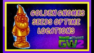 Golden Gnomes Seeds Of Time Plants vs Zombies Garden Warfare 2 [upl. by Ahsilif686]