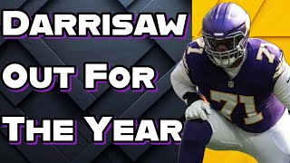 Christian Darrisaw Out For The Year [upl. by Ellingston739]