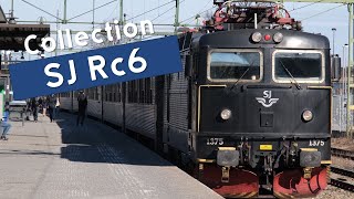 Trains of Sweden  SJ Rc6 UPDATE MAY 2024 [upl. by Cosenza240]