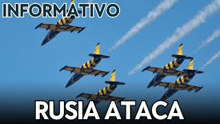 INFORMATIVO Rusia ataca aeródromos de aviones occidentales EEUU advierte en Líbano y Taiwán alerta [upl. by Fougere551]