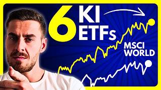 Top 6 KI ETFs 2024 besser als MSCI WORLD [upl. by Ehcropal]