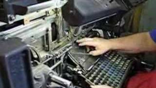 Linotype Machine [upl. by Raf]