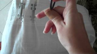 5 Different Styles for Hanging Curtains Ikea Ritva Drapes [upl. by Einreb91]