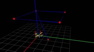 Quadrotor  Trajectory Tracking with Linear Quadratic Regulator LQR Version 2 [upl. by Girish68]