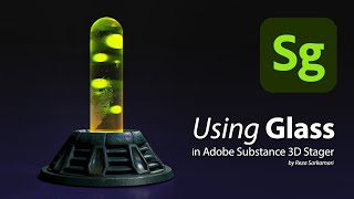 Using Glass in Adobe Substance 3D Stager [upl. by Naltiak815]