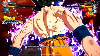 DRAGON BALL Sparking ZERO – New Ultra Instinct Goku VS Rose Goku Black FULL Gameplay Match [upl. by Naujal718]