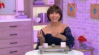 Diamonique x Kathy Levine Trilogy TwoTone Ring Sterling Silver on QVC [upl. by Adnamma]