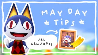 MAY DAY TIPS amp TRICKS 2024  FULL MAZE WALKTHROUGH  ANIMAL CROSSING NEW HORIZONS [upl. by Bussey]