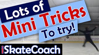 LOTS of Tricks for ice skating Use in your program choreography [upl. by Arlie]