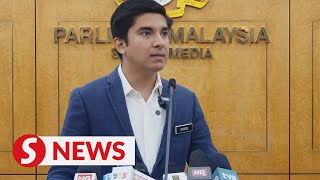 Come up with Act for equal MP allocations says Syed Saddiq [upl. by Laurita]