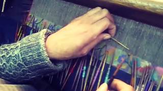 Making a kashmiri pashmina [upl. by Ffoeg]