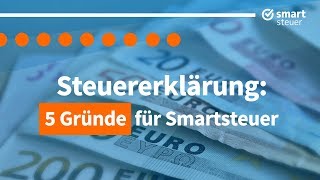 Beste Steuersoftware 2019  Steuererklärung selber machen mit smartsteuer 2019 [upl. by Delp475]