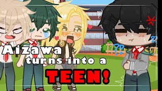 MHA Class 1A Aizawa turns into a teen Mha skit part 1 [upl. by Isadore103]