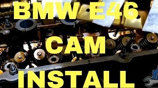 Camshaft installation without special tool BMW e46 [upl. by Atinar871]