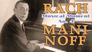 Rachmaninoff Six moments musicaux Op 16 No 4 Presto in E minor [upl. by Ongun]