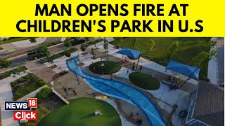 US News  US Man Opens Fire At Children’s Water Park 8YearOld Among Injured  News18  G18V [upl. by Haramat]