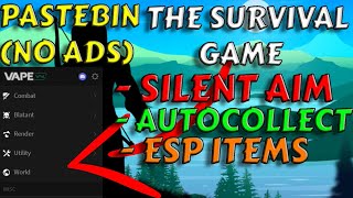 The Survival Game SCRIPT  ROBLOX The Survival Game PASTEBIN GUI SCRIPTS 2023 Hydrogen  Fluxus [upl. by Chilt]