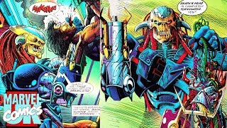 MARVEL UK Deaths Head II  Marvels Terminator goes hunting [upl. by Anirtruc]