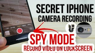 Secret iPhone Camera Recording Mode IOS 114  11  12 No Jailbreak Hidden Feature [upl. by Ossie990]