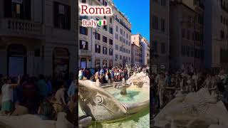 Piazza di Spagna Rome 🇮🇹italy shortyoutube travel rome [upl. by Yrac]