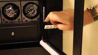 BlumSafe Display Door Installation Tutorial [upl. by Ailefo]