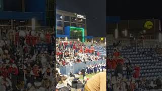 Indian Valley Marching Band and Student Section at Football State Championship GO BRAVES [upl. by Aneekahs576]