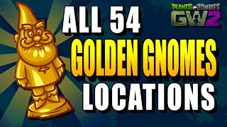 Plants Vs Zombies Garden Warfare 2 All 54 Golden Gnome Locations The Guide Everyone Else Followed [upl. by Yecac]