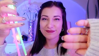 ASMR 🥱 Tingly Mouth Sounds amp Light Triggers for Sleep Hand Movements Plucking amp Face Tracing [upl. by Nortna]