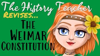 The Weimar Constitution  Weimar and Nazi Germany GCSE [upl. by Ahgem]