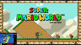 Super Mario World 1990  Game Over Theme [upl. by Marigolde]