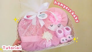 Diy hampers bayi  Kado untuk bayi 4 [upl. by Winters]