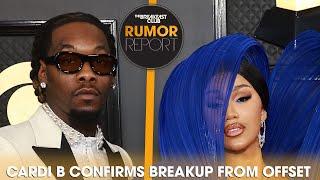 Cardi B Confirms Split From Offset quotIve Been Single For A Whilequot [upl. by Ahsin354]