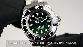 OceanX Sharkmaster 1000 SMS1019 Preowned [upl. by Edniya394]