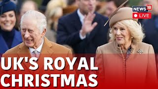 Christmas Celebration Live  Royals Attend Christmas Day Service At Sandringham  UK News Live [upl. by Anavas]